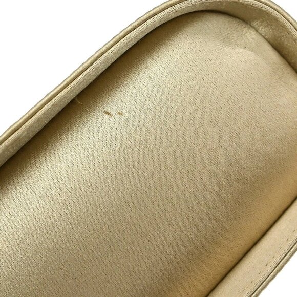 SALVATORE FERRAGAMO BEIGE SATIN HANDBAG Q210141 NQ01745 BN01 - Picture 6 of 10